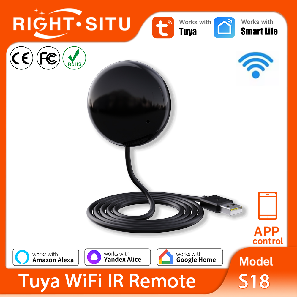 Home Security Technology - Telecomando IR WiFi Tuya per l'automazione