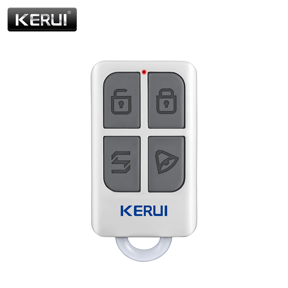 Home Security And Monitoring - KERUI Portachiavi a 4 pulsanti con