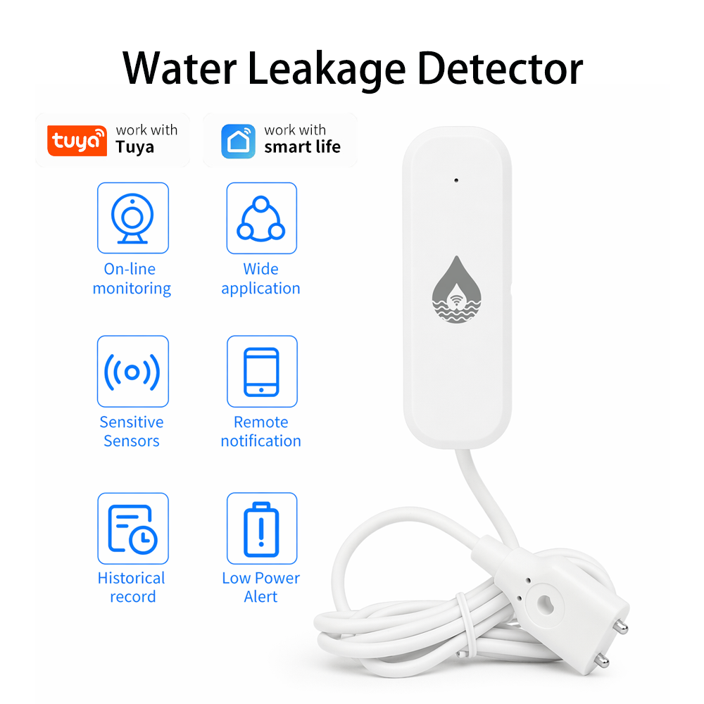 Home Security And Monitoring - Sensore di Allarme Perdite d'Acqua YFK