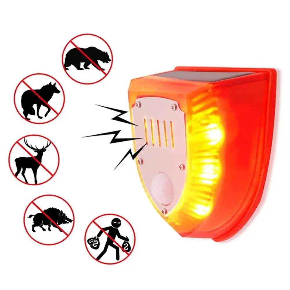 Home Security Yard Sign - Allarme di sicurezza solare da esterno