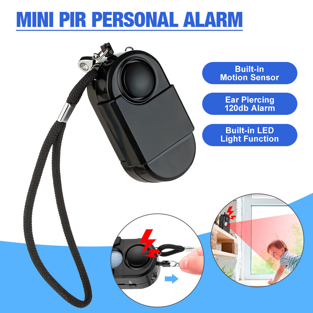 Home Security Siren - Mini rilevatore di movimento portatile Allarme