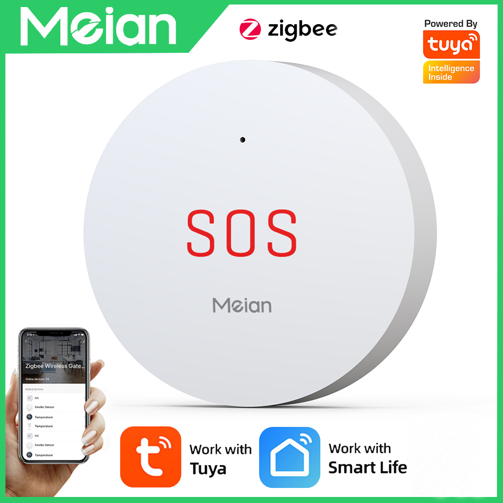 Home Security Siren - Zigbee Tuya SOS pulsante di emergenza