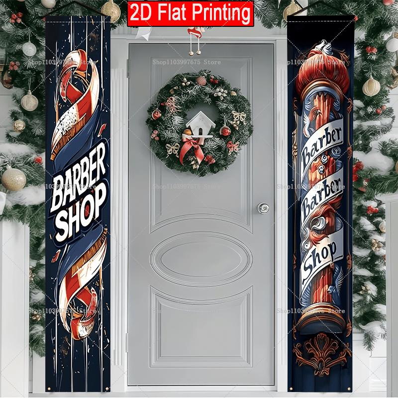 Home Security Yard Sign - Striscioni 2D con Logo per Barbiere,
