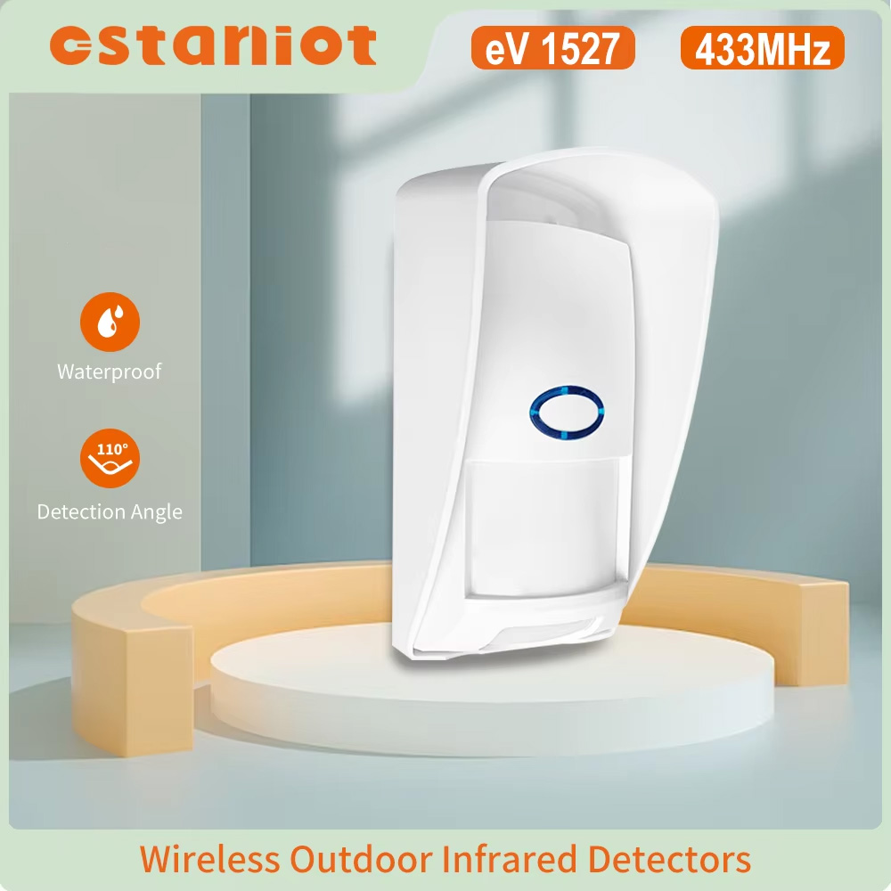 Home Security Yard Sign - Staniot 433Mhz Mini rilevatore di movimento