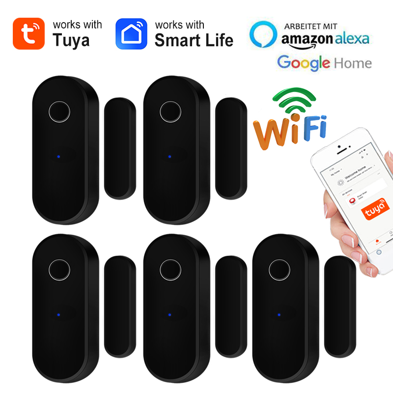 Home Security Technology - Tuya WiFi Rilevatore di porte aperte
