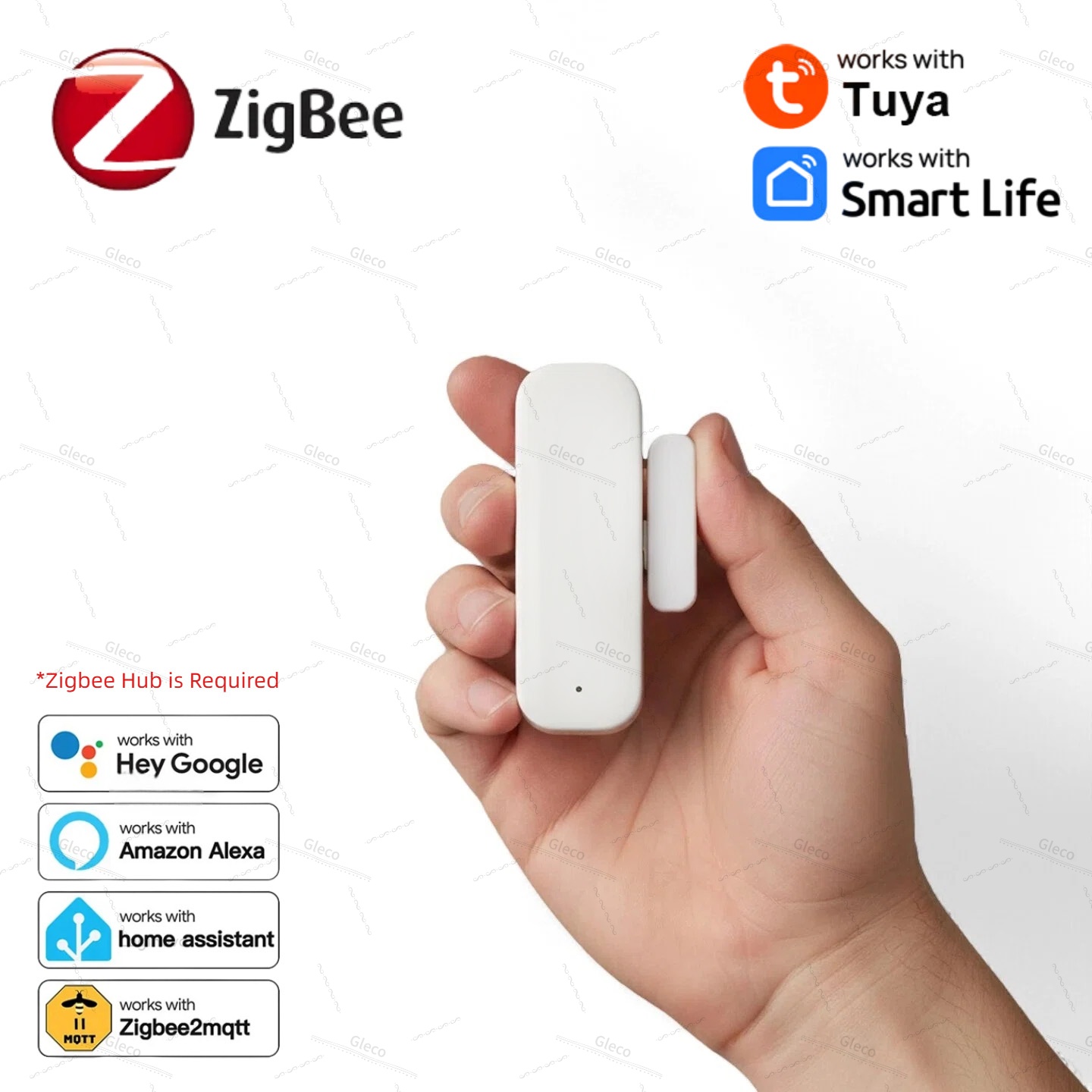 Home Security Technology - Tuya Zigbee Sensore per porte e