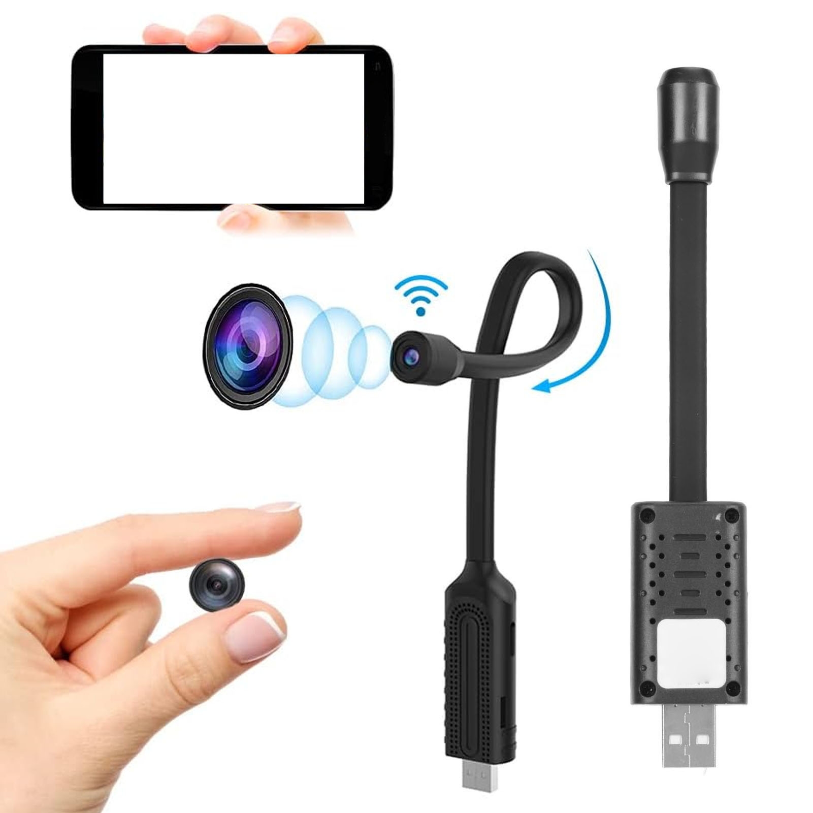 USB Mini WiFi Wireless Camera  - Home Security Monitoring Service recensione e prezzo