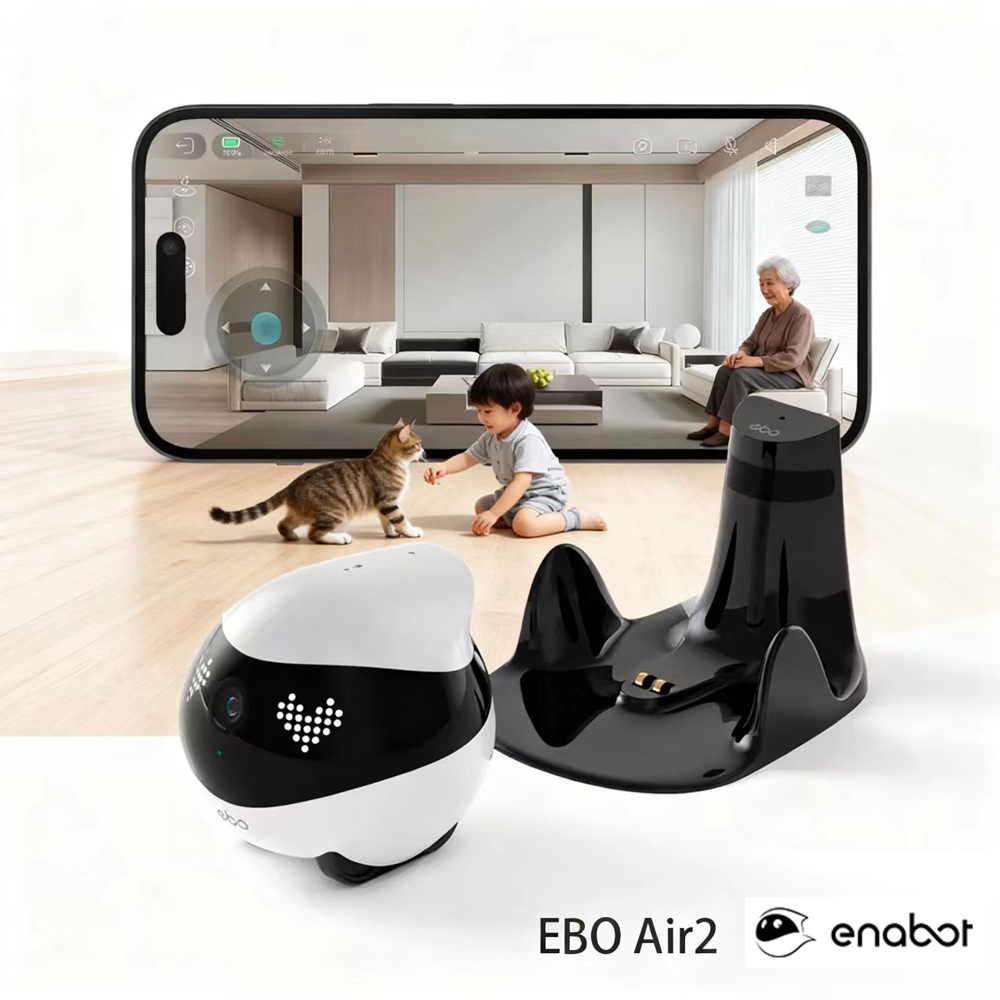 Enabot EBO AIR 2 Robot compagn - Home Security Robots recensione e prezzo