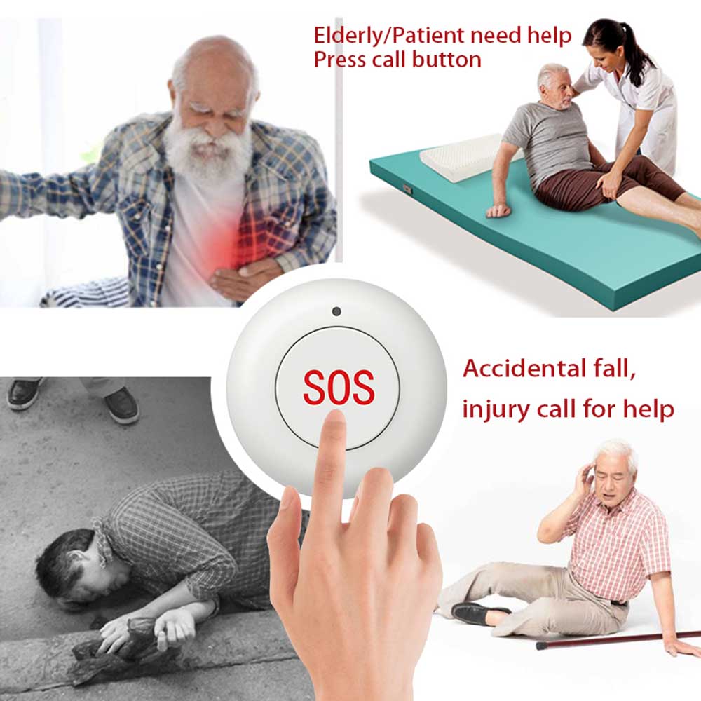Pulsante SOS wireless per la s - Home Security Technology recensione e prezzo