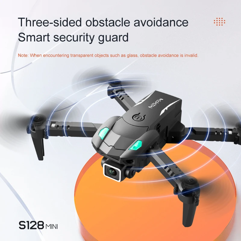 Mini Drone S128 4K, Evitamento - Home Security Drones recensione e prezzo