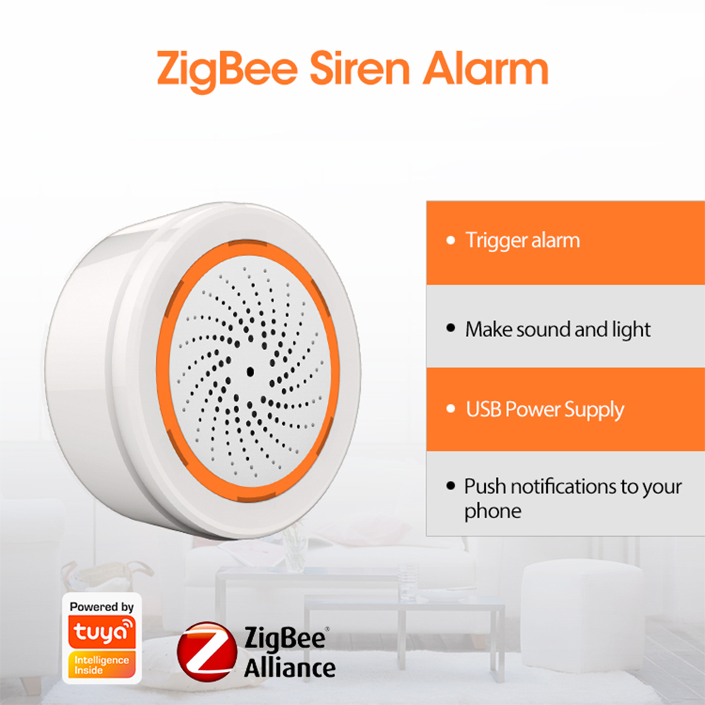 Coolcam Tuya Zigbee Smart Sire - Home Security Siren recensione e prezzo