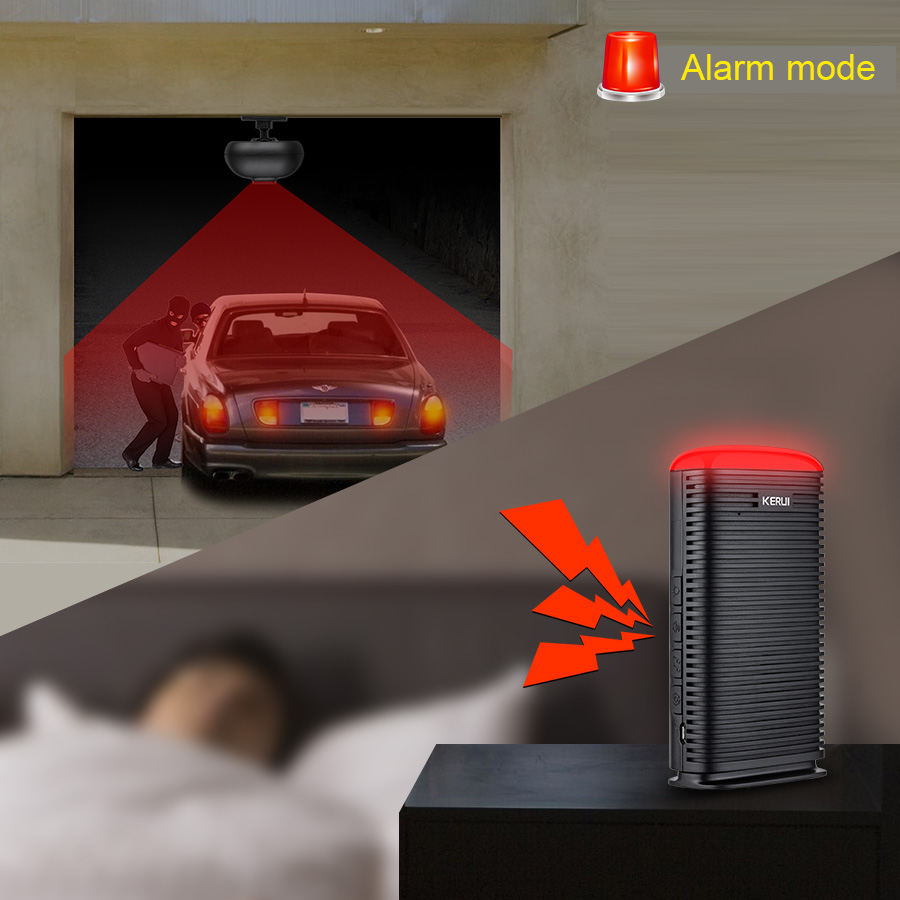 KERUI DW9 Allarme garage Wirel - Home Security Yard Sign recensione e prezzo