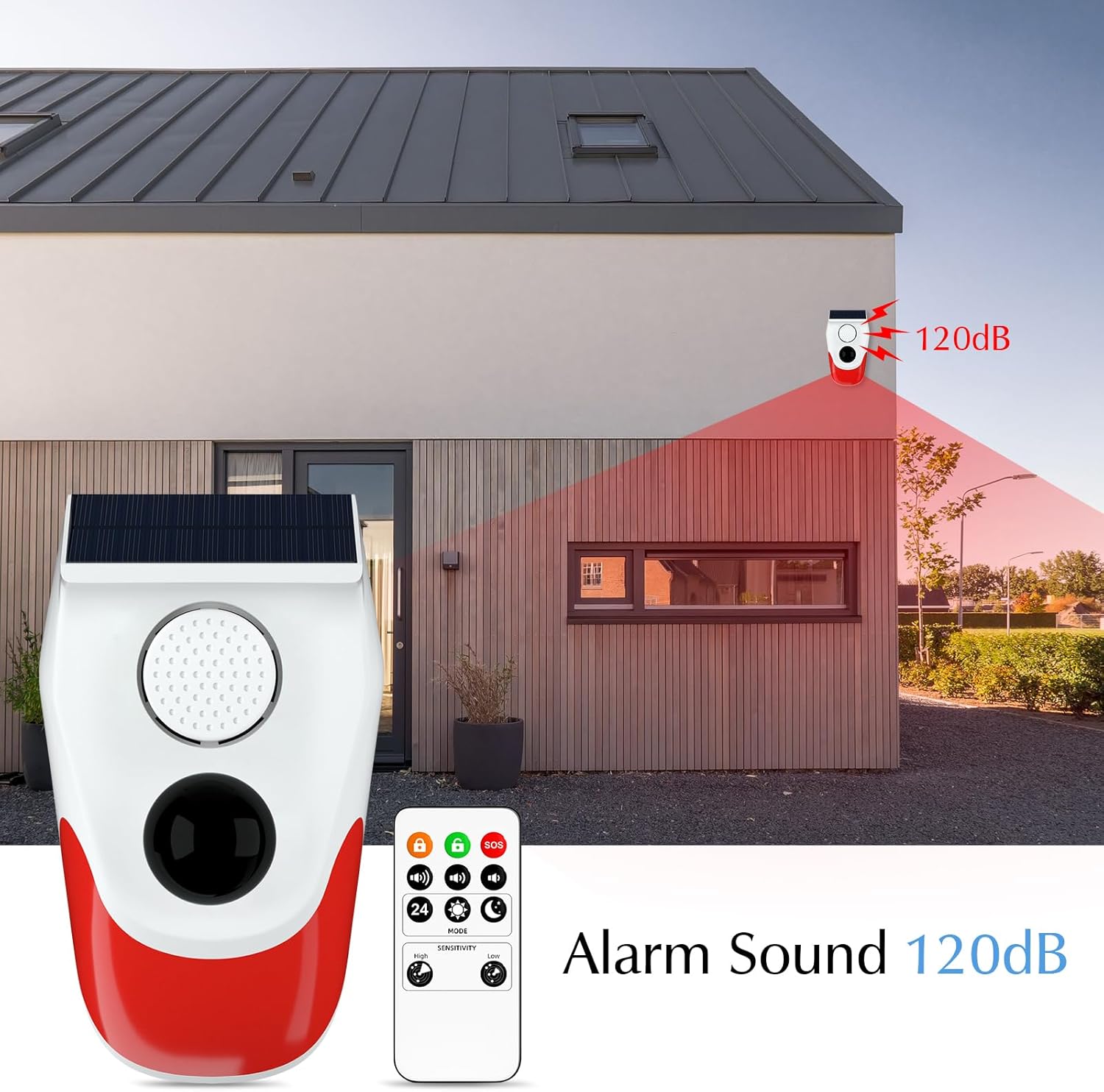 Allarme esterno con sensore di - Home Security Siren recensione e prezzo