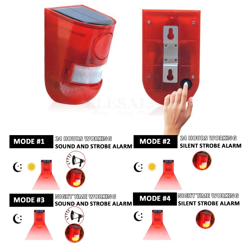 Luce di Allarme Solare Imperme - Home Security Siren recensione e prezzo