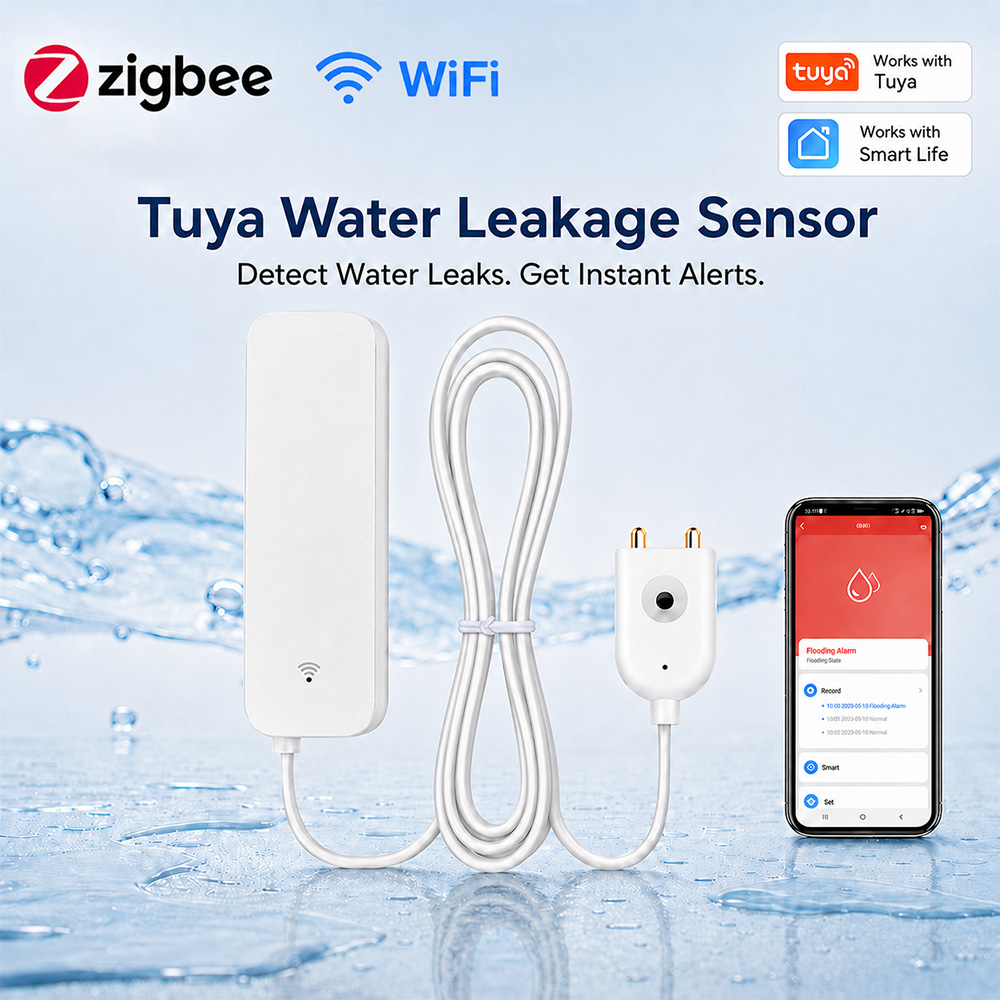 Sensore di perdite d'acqua Zig - Home Security Technology recensione e prezzo
