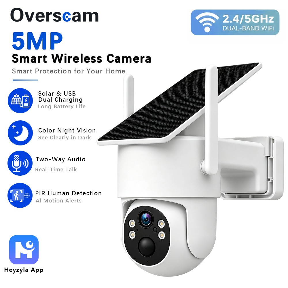 Telecamera PTZ da 5MP ad energ - Home Security Panel recensione e prezzo