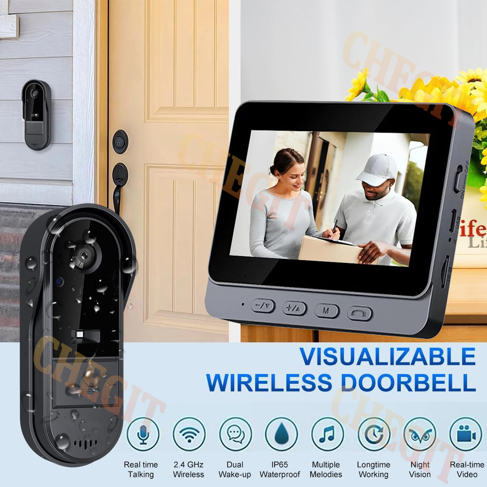 Campanello senza fili Wifi Tel - Home Security Monitoring Service recensione e prezzo