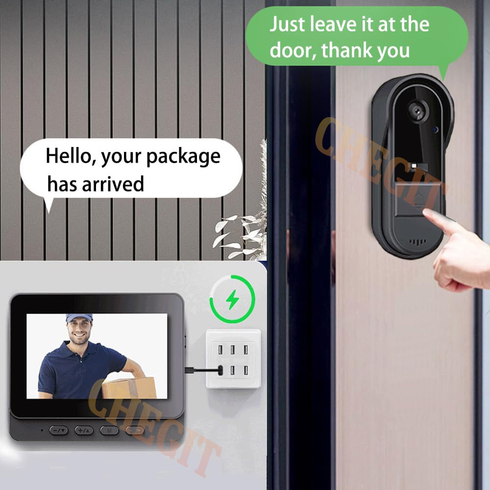 Campanello senza fili Wifi Tel - Home Security Monitoring Service recensione e prezzo