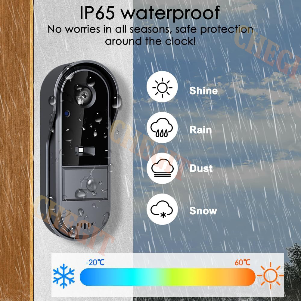 Campanello senza fili Wifi Tel - Home Security Monitoring Service recensione e prezzo