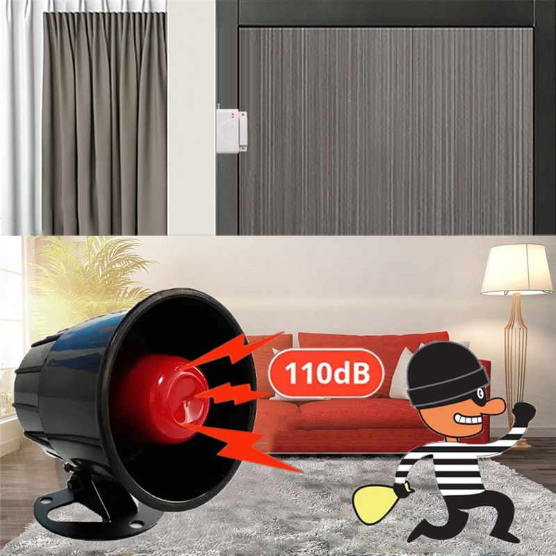 Sistema di Allarme Wireless M0 - Home Security Siren recensione e prezzo