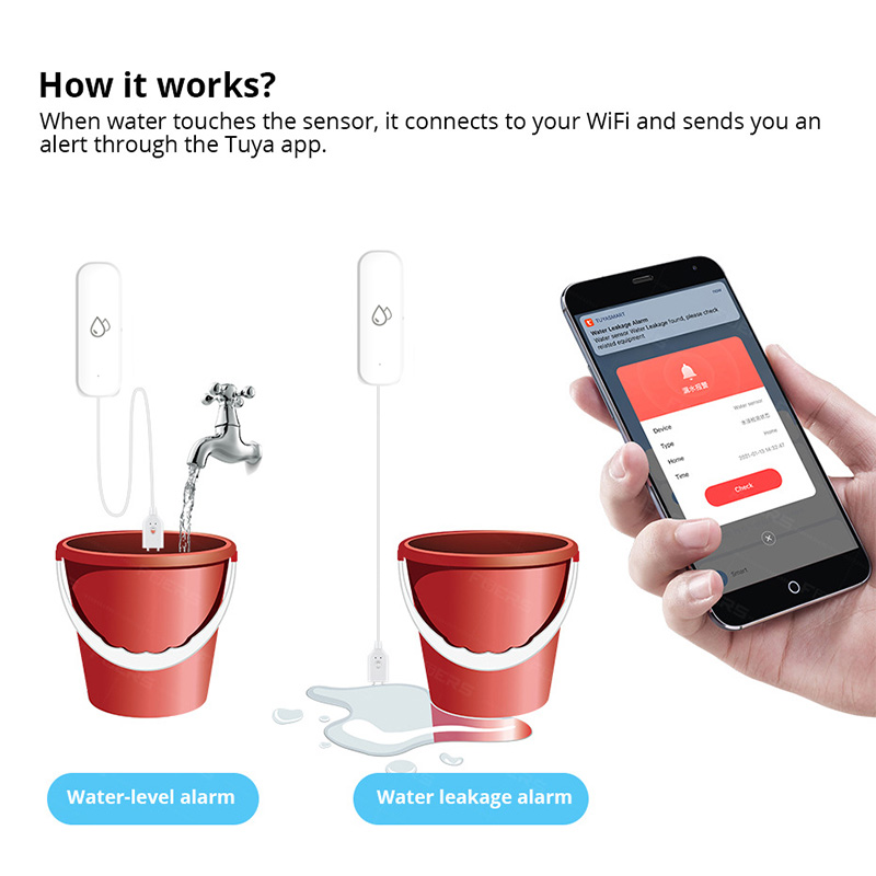 Sensore Allarme Perdite d'Acqu - Home Security And Monitoring recensione e prezzo