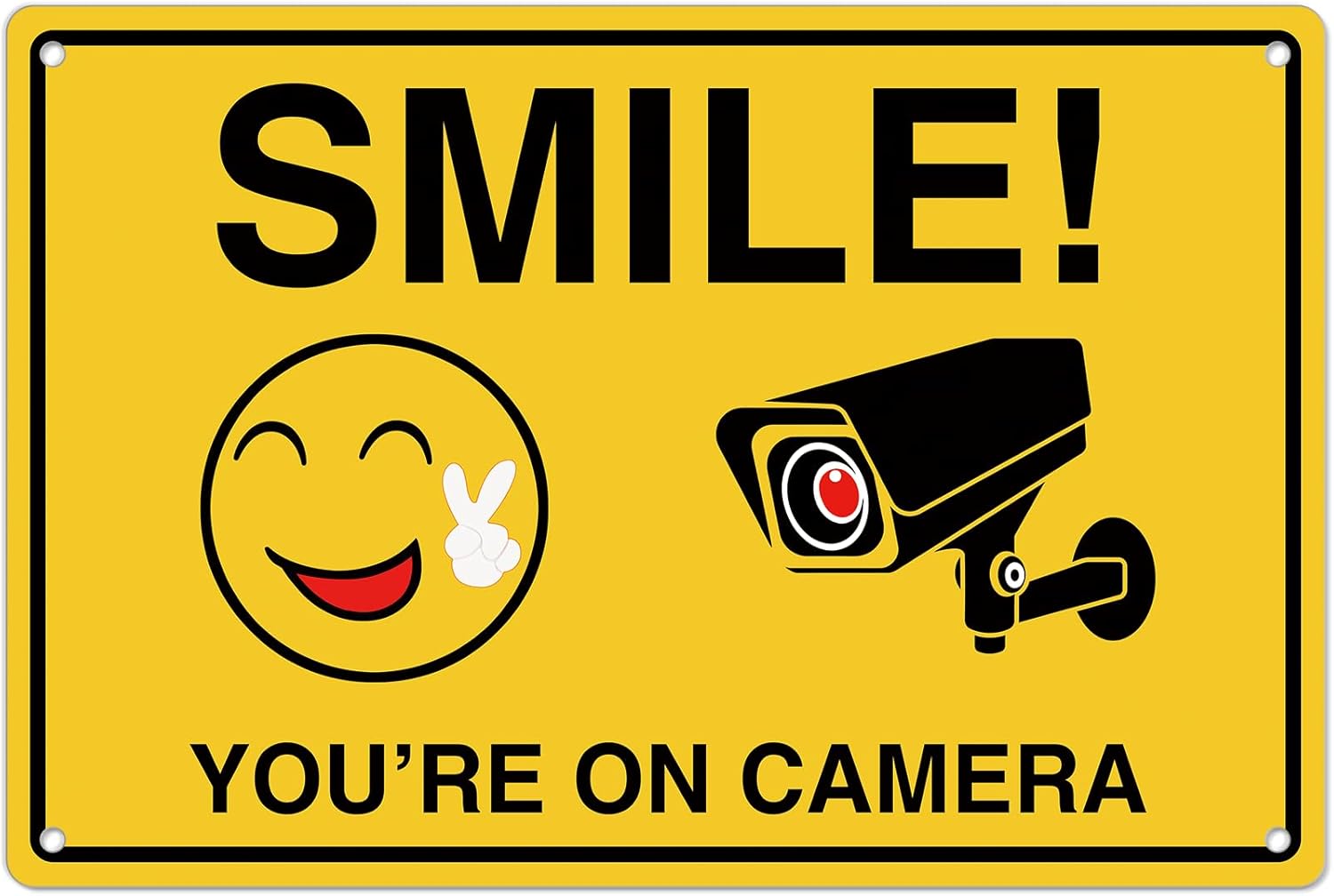 Smile Youre On Insegne della f - Home Security And Monitoring recensione e prezzo