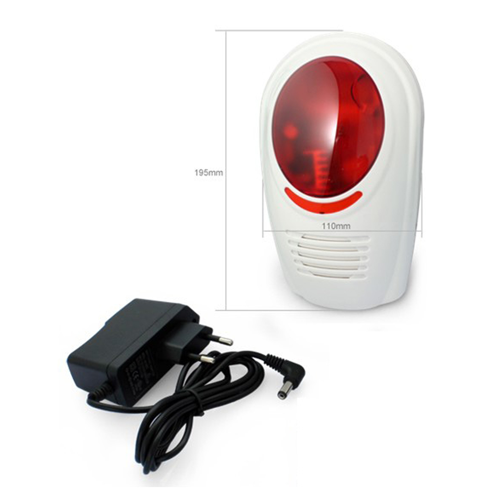 Wolf-Guard 433 MHz Sirena lamp - Home Security Siren recensione e prezzo