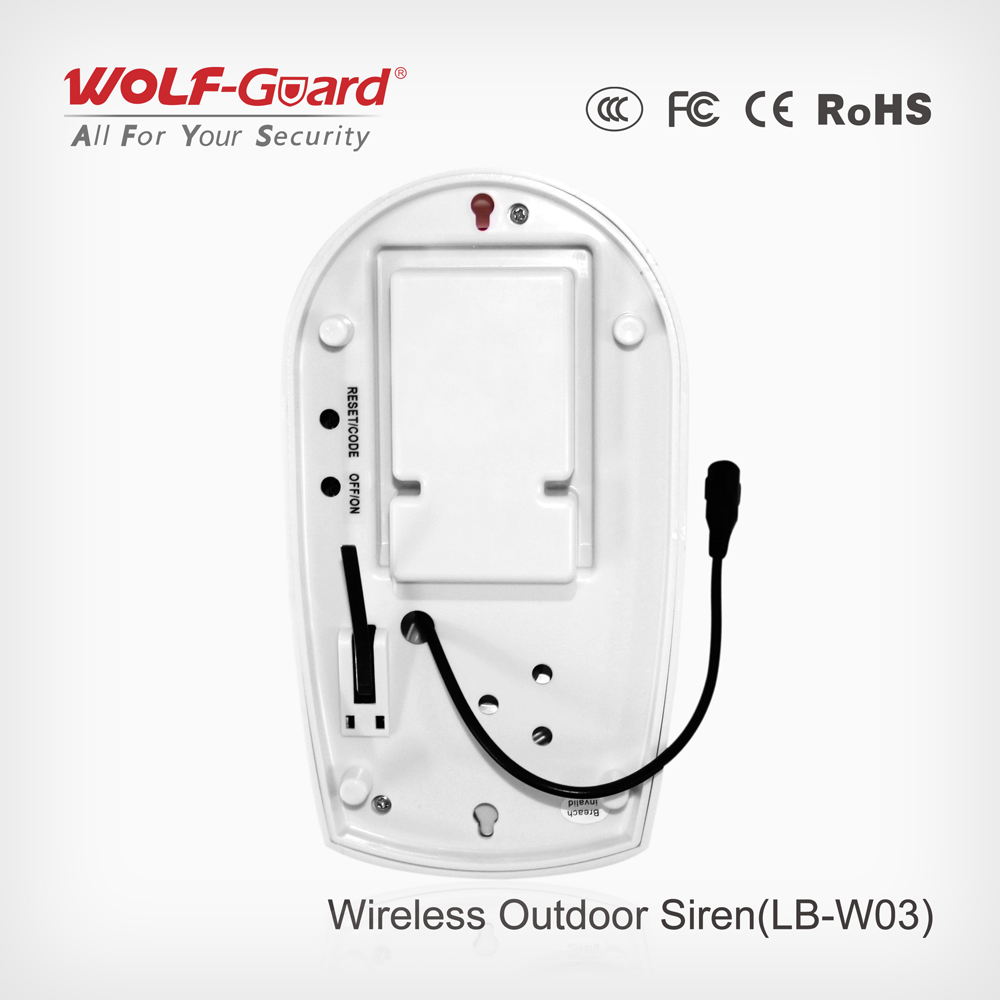 Wolf-Guard 433 MHz Sirena lamp - Home Security Siren recensione e prezzo