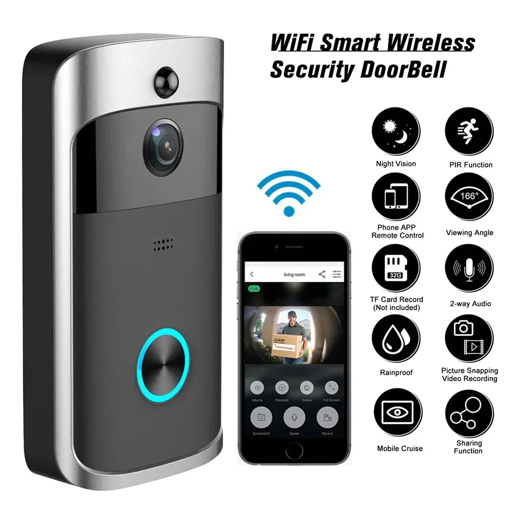 Campanello Wireless WIFI HD 72 - Home Security Monitoring Service recensione e prezzo