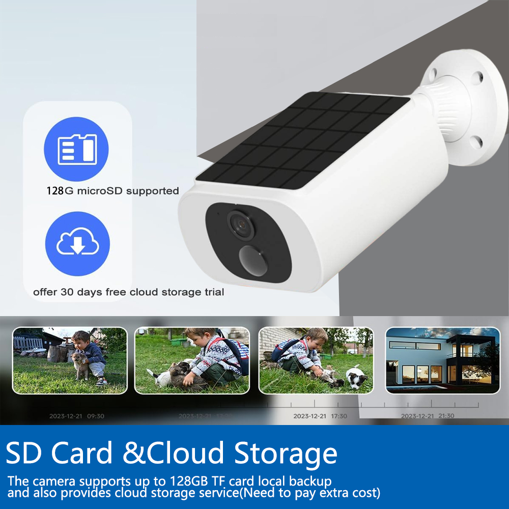 Telecamera di sicurezza solare - Home Security Panel recensione e prezzo