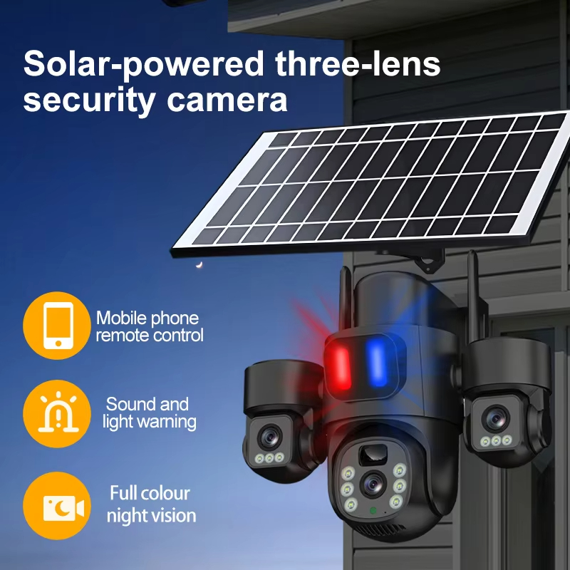 Telecamera PTZ solare WIFI Tel - Home Security Panel recensione e prezzo