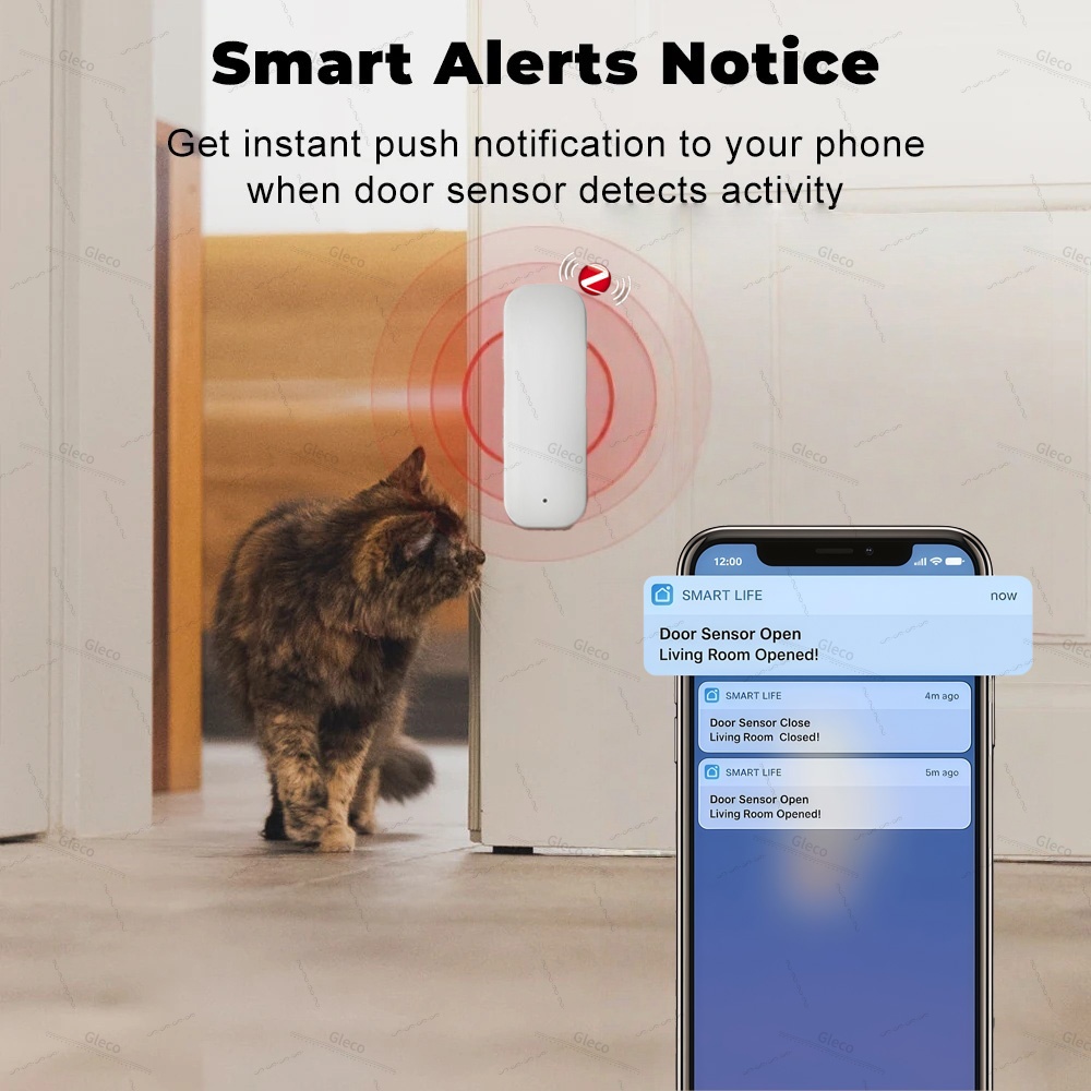 Tuya Zigbee Sensore per porte  - Home Security Technology recensione e prezzo